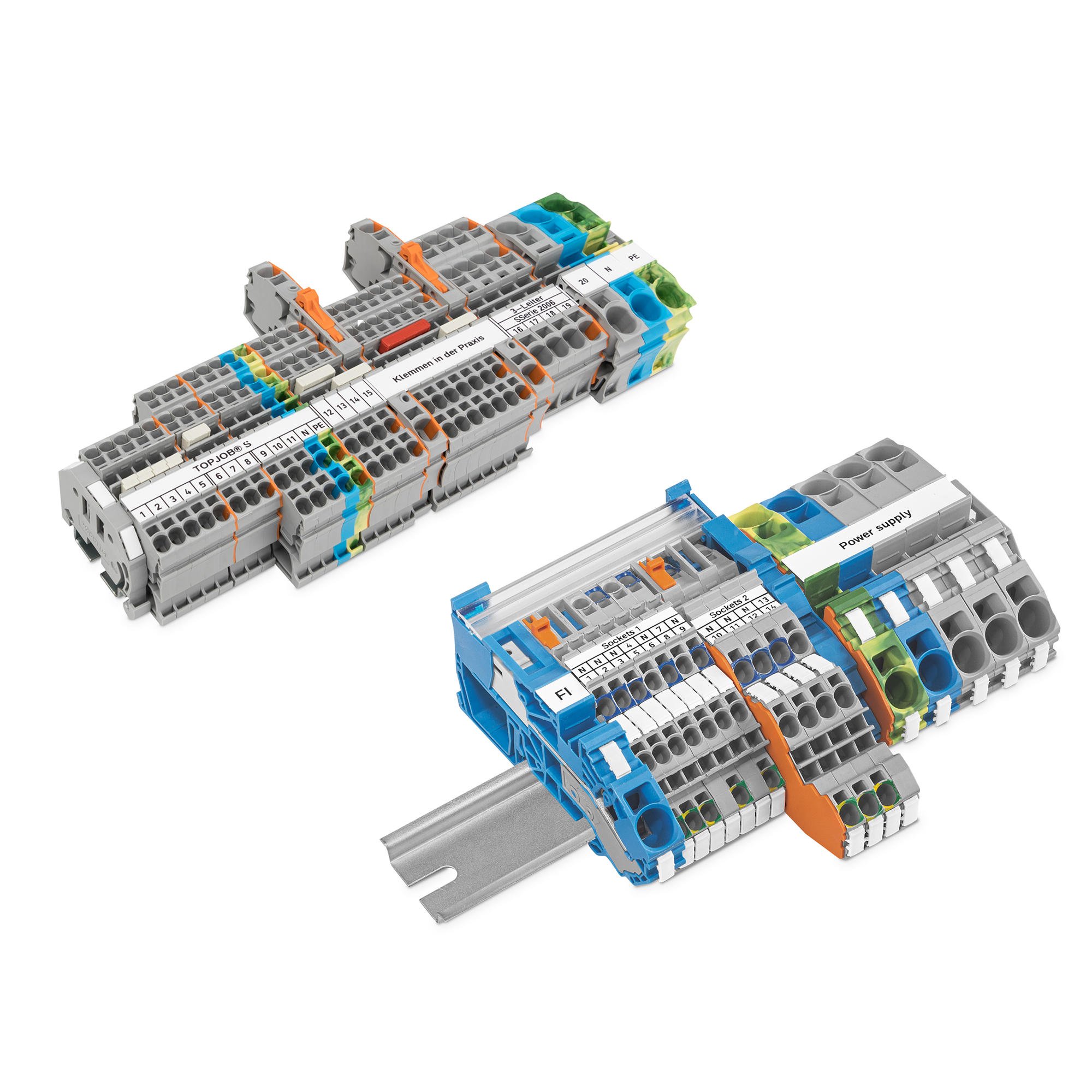 TOPJOB S met pushin aansluiting WAGO NL