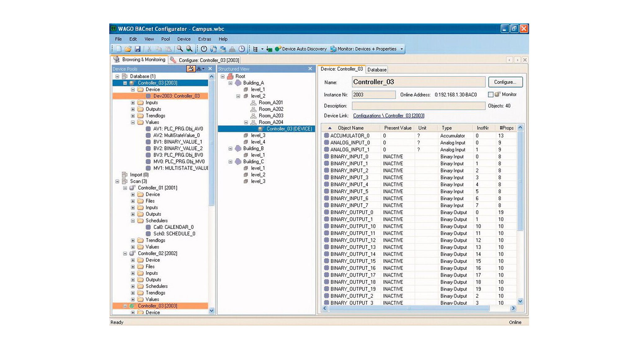 BACnet and BACnet IP | WAGO